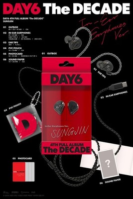 DAY6 The DECADE 4th Full Album 2Photobook+2Platform+ID Card+