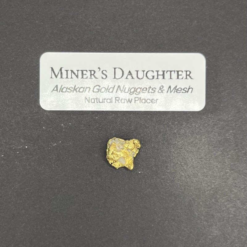 ALASKA GOLD NUGGETS - 1.14 grams - Natural Placer Raw Gold Hi Purity