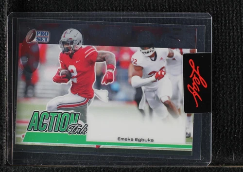 2022 Leaf Pro Set Metal Emeka Egbuka #AI-EE1