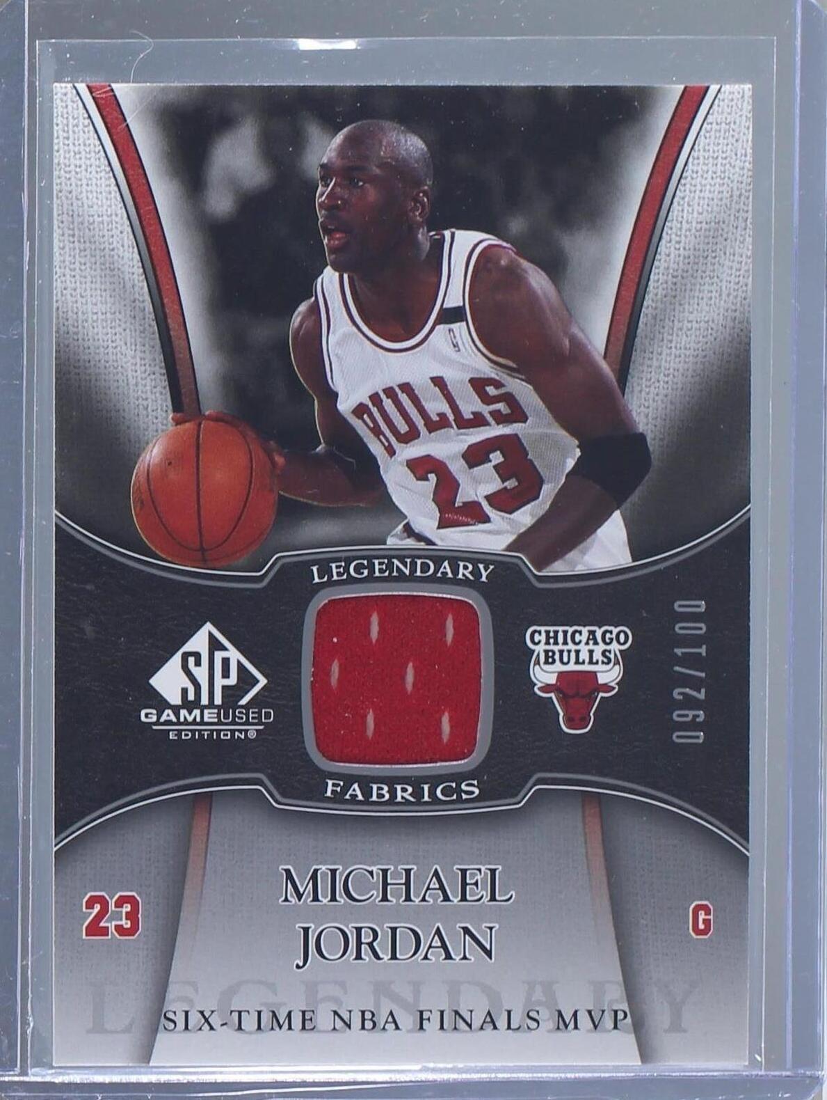 その他 NBA SP Authentic Fabrics Michael Jordan 2004 SP Authentic Fabrics Michael Jordan PATCH AUTO /50 #AAF