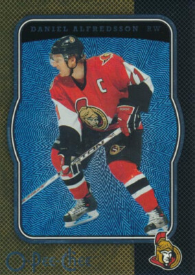 2007-08 O-Pee-Chee MICROMOTION #352 DANIEL ALFREDSSON - Ottawa Senators