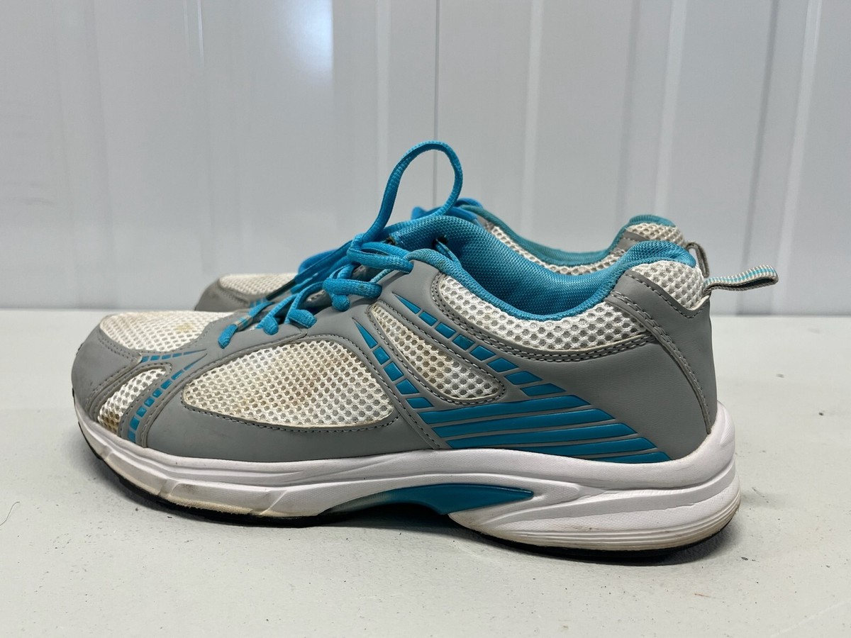 Scholl's Light Walker Orthaheel Womens Grey Lace Up Shoes Sneakers