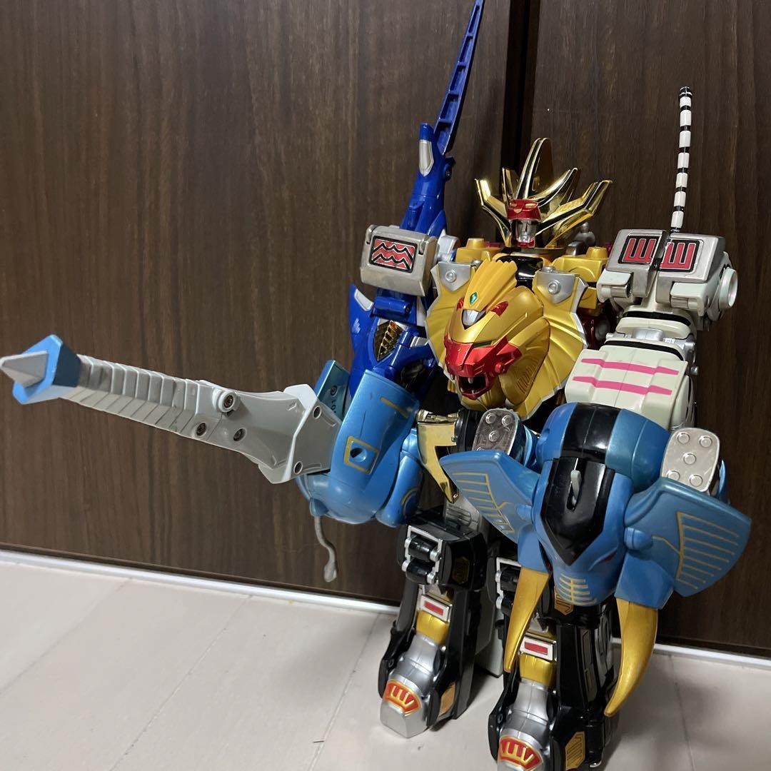 Power Rangers Wild Force Gaoranger DX Gao King Elephant Set Megazord Bandai