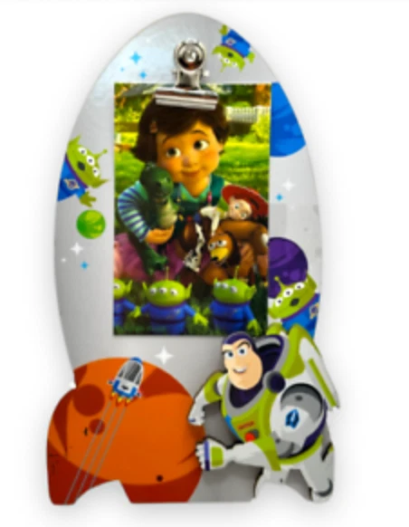 Disney Parks Toy Story Spaceship Buzz Magnetic Photo Frame — New, Official Merch