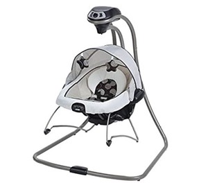 graco duetconnect lx swing and bouncer asher