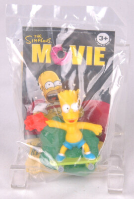 2007 The Simpsons Movie Burger King Kids Meal Talking Toy - Bart