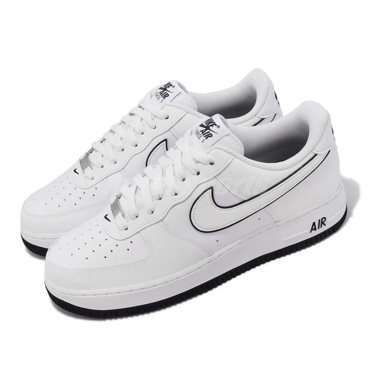 Af1 white cheap with black