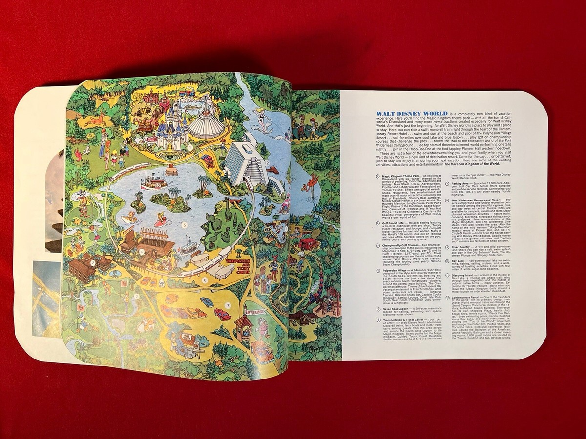 Vintage 1978 The Story of Walt Disney World Commemorative Edition