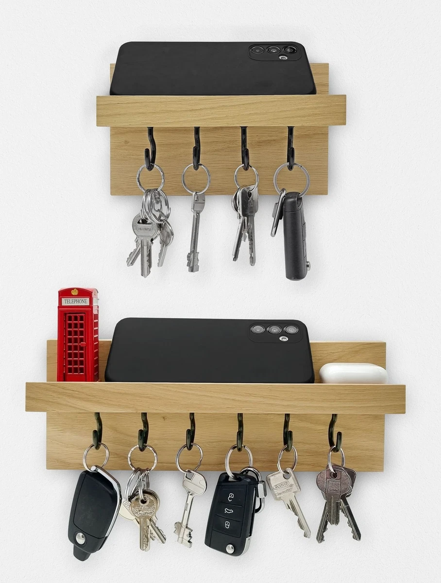 Bacheca Portachiavi Da Parete Legno Appendino Keys 20x3x30 Cm Vari Colori 813474 Kaela