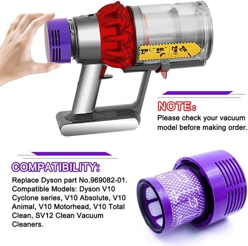 Post Filter Replacement Dyson V10 V11 Cyclone Absolute Animal Vacuum Cleaner Au - Picture 12 of 14