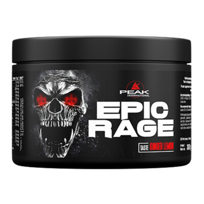 (89,50 EUR/kg) Peak Epic Rage 300g Dose Booster Pre Workout Koffein