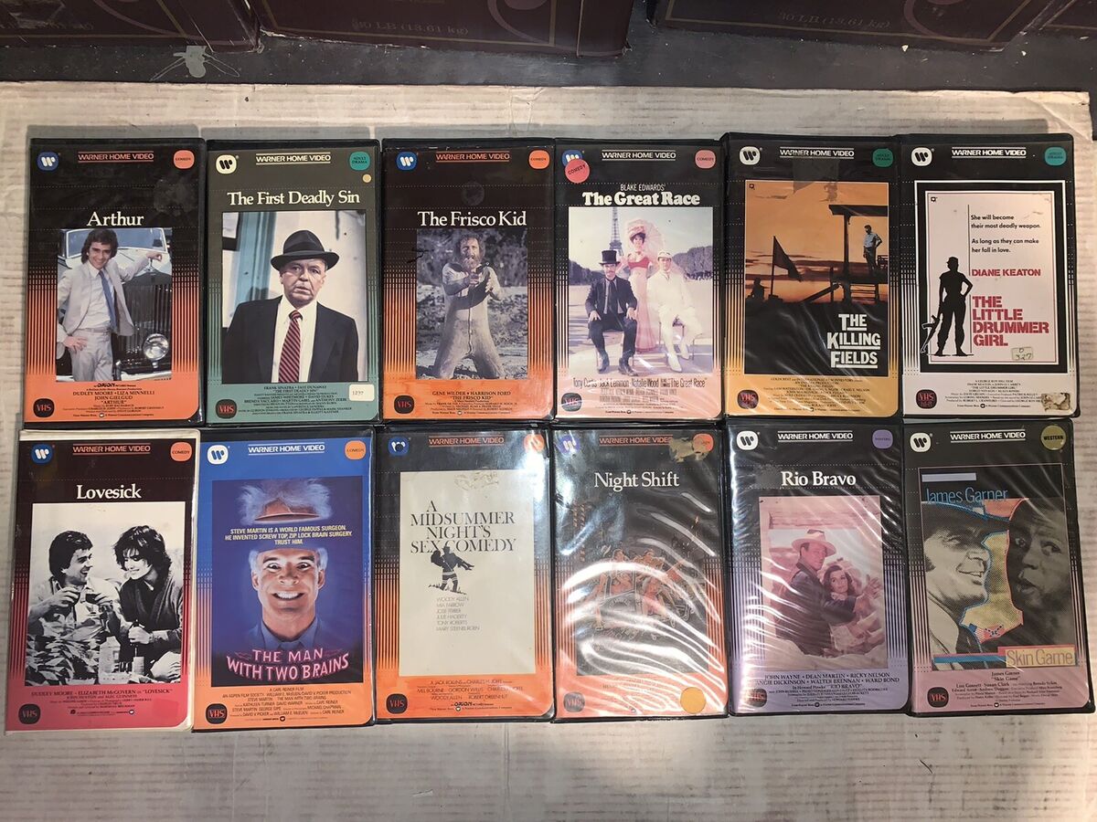 Warner Home Video 80s Clamshell VHS Lot Of 12 | eBay Warner Home Video 80s Clamshell VHS Lot Of 12 | eBay