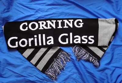 Corning Gorilla Glass 66'' Winter Scarf Promotional Item Very Rare
