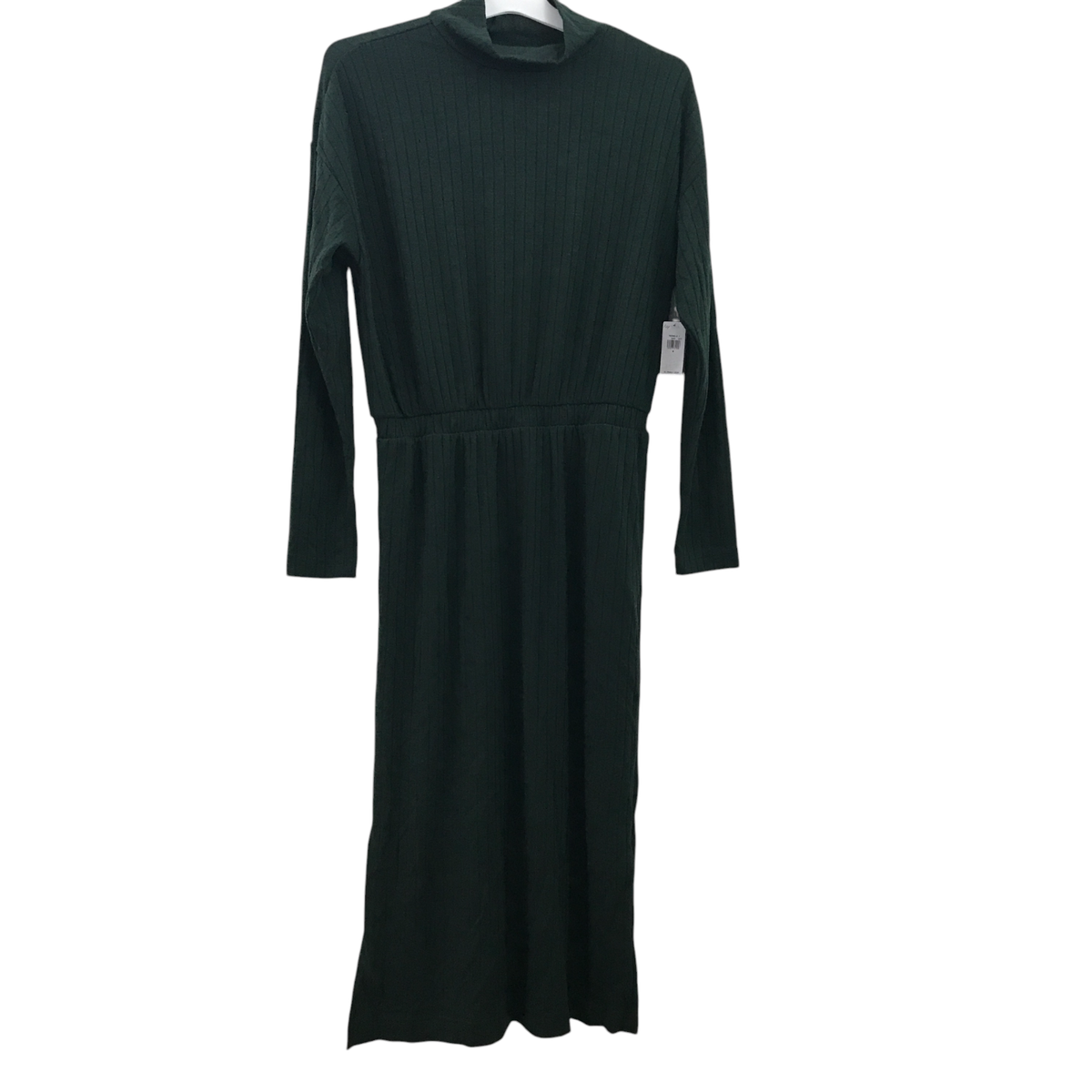Old Navy Womens S Long Sleeve Waisted Mock Neck Ribbed Sweater Dress Dark Green Old Navy Womens S Long Sleeve Waisted Mock Neck Ribbed Sweater Dress Dark Green
