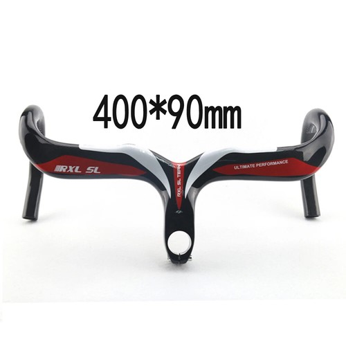 Integrated Carbon Bicycle Handlebar Road Race Bike Drop Bar 28.6mm 400/420/440mm - Picture 37 of 48