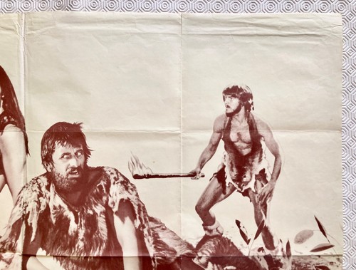 Caveman Original 1981 Movie Quad Poster Ringo Starr Barbara Bach Dennis Quaid - Picture 4 of 6