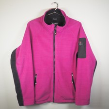 Killtec Technical Level 3 Water Resistant Windproof Pink Jacket Size Uk 16 Eu 42