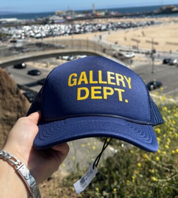 Gallery Dept. Blue GD Trucker Hat - FULLY AUTHENTIC - BRAND  display picture 3