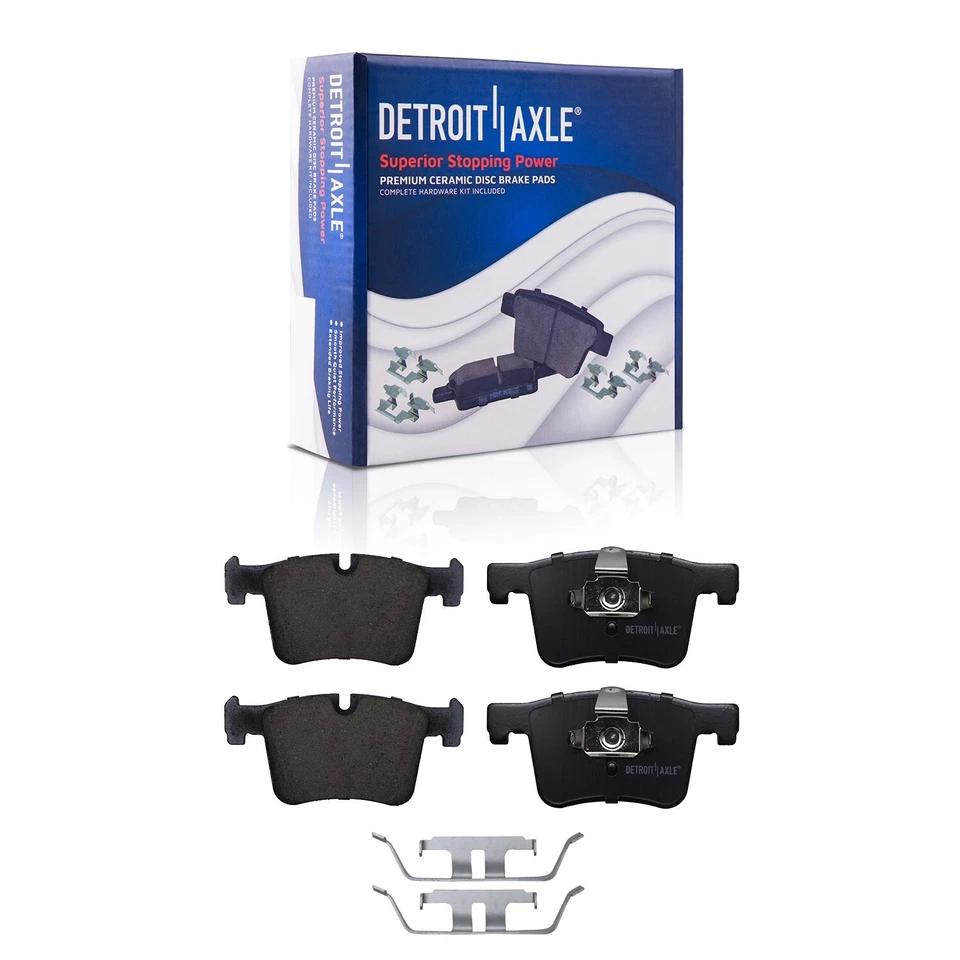 Soporte de pinzas de almohadillas de rotores perforados delanteros para BMW 328i 330i 320i 230i 428i 430i Foto 4 de 4