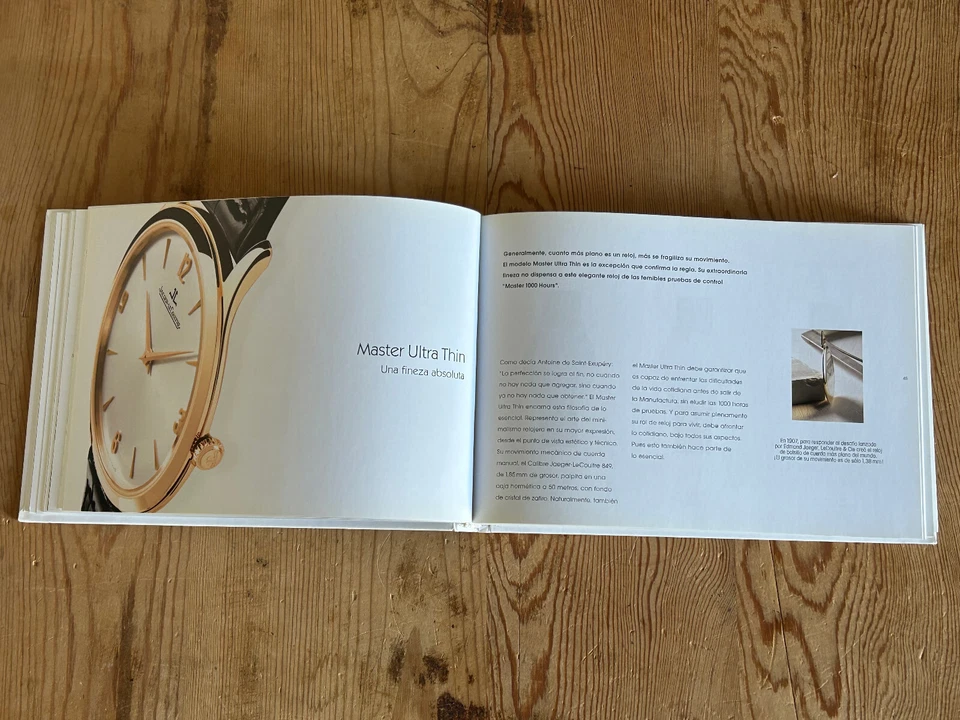 Katalogbuch - JAEGER LeCOULTRE - Uhrenkollektion 2004 2005 - Spanisch - Image 2 of 4