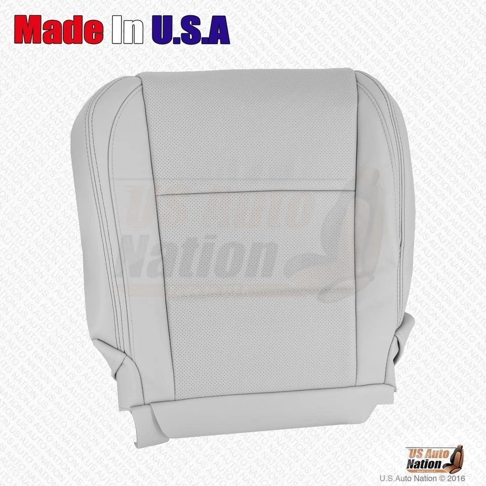 2013 2014 For Lexus GS350 GS450h Driver Bottom Perforated Leather Cover Lt Gray - Image 4 of 4