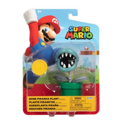 World of Nintendo Super Mario Bone Piranha Plant - 4-inch World of Nintendo Super Mario Bone Piranha Plant - 4-inch