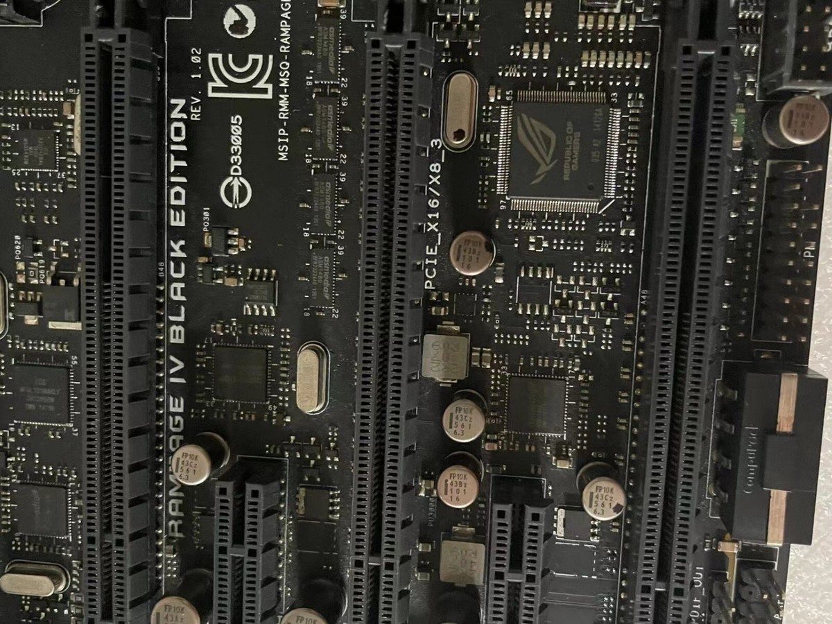 4 Connettori Q ASUS Originali - Per P8, P9, X58, X79, Z87, Z97, Rampage, Nero