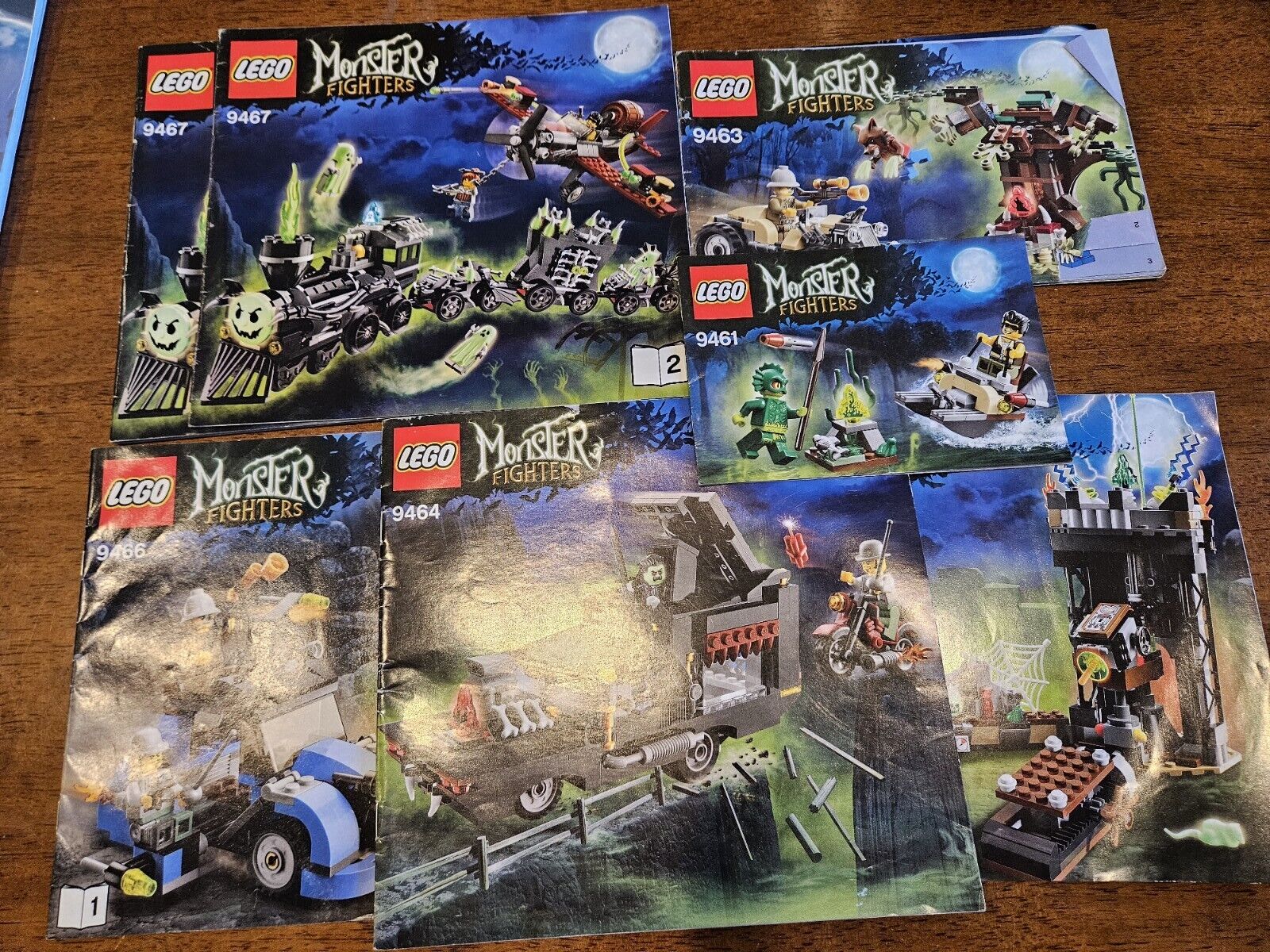 Lego Monster Fighters Manuals