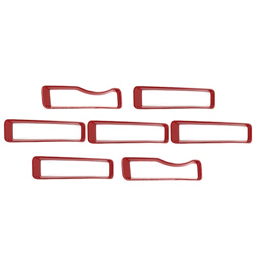 For 2018-2023 Jeep wrangler JL Accessorie Front Grill Grille Inserts Covers Trim - Picture 5 of 10