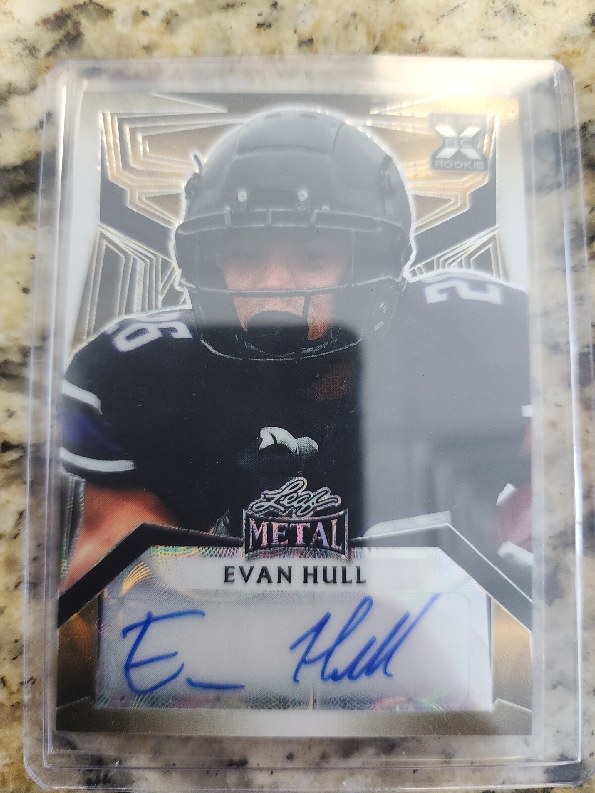 2023 Leaf Metal EVAN HULL Prizm ROOKIE AUTOGRAPH #'d 2/2 - Juicy Lucy's  Steakhouse