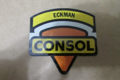 1ST PRINTING CONSOL ECKMAN SHIELD CONSOL COAL MINING STICKER