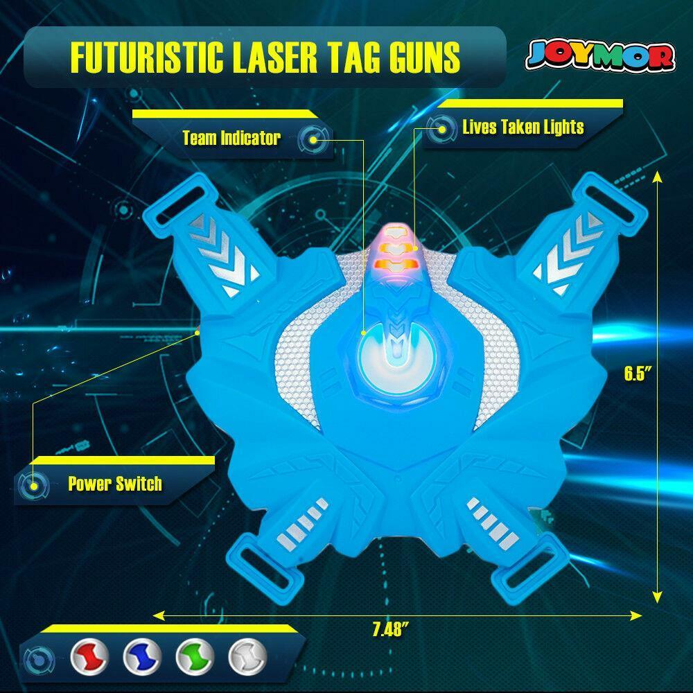 laser tag set toys and carrying case for kids multiplayer 4 pack