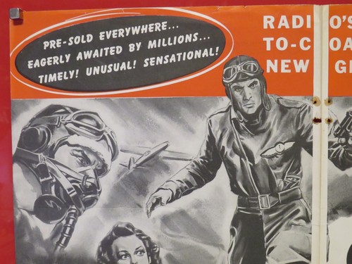 CAPTAIN MIDNIGHT ORIGINAL 1942 US CINEMA 2 PAGE TRADE ADVERT Dave O'Brien RARE - Bild 2 von 10