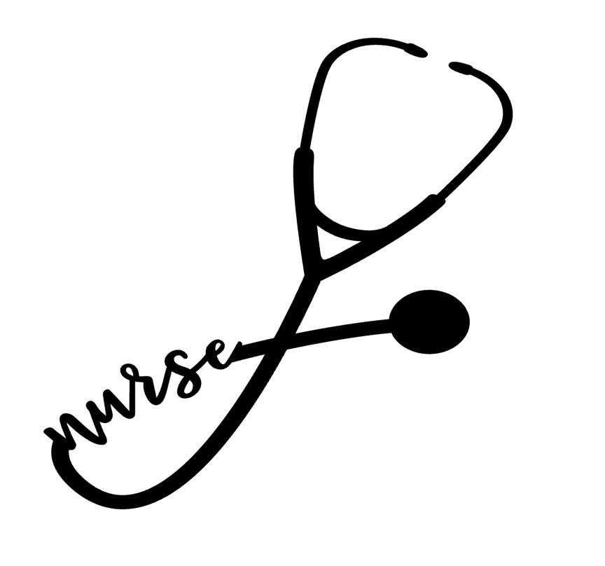 Nurse Stethoscope Vinyl Decal Sticker For Home Cup Car Wall Decor Choice a865