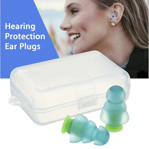 Details about   Soft Silicone Ear Plugs In Box Anti Noise Sleep Swimming Work Study Reusable UK 