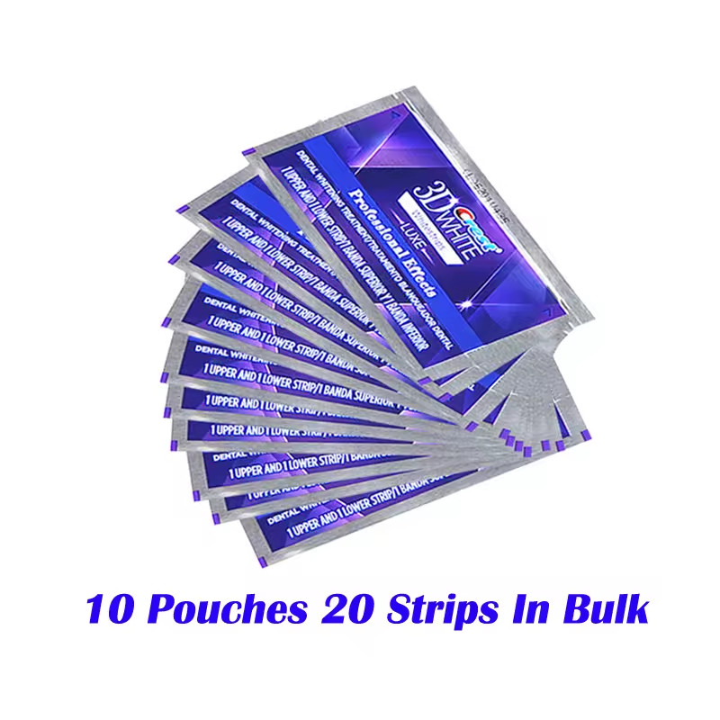 10-20pcs treatment-3D White Teeth Luxe – Professional strips New