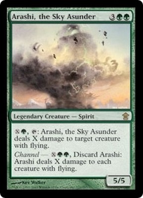 MTG Magic SOK - Arashi, the Sky Asunder/Arashi, der zerrissene Himmel, English/VO