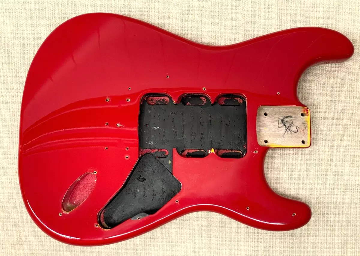 OEM Fender Squier HARDTAIL STRAT BODY Torino Red Stratocaster