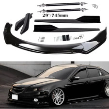Front Rear Bumper Lip Spoiler Splitter Body Kit Side Skirt For Acura Tl