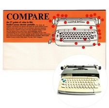 NOS 24-Sheet Notepad for Smith Corona Typewriter Vtg Dealer Promotional Item thumbnail