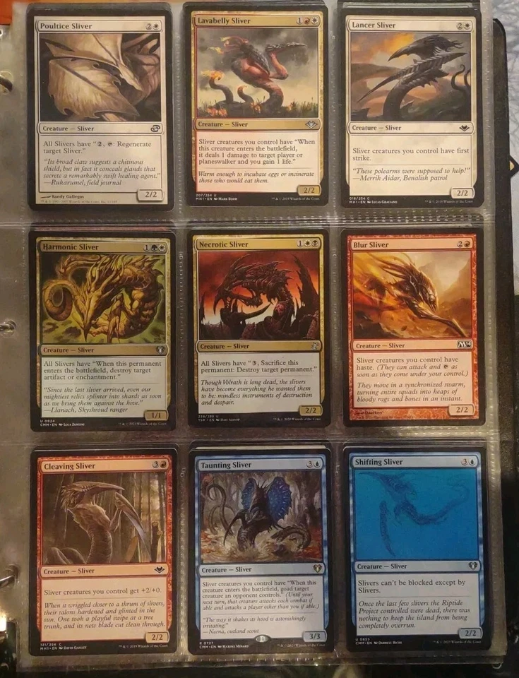 MTG Sliver Hivelord INDESTRUCTIBLE Magic Custom Commander EDH 100 Card Deck - Image 4 of 4