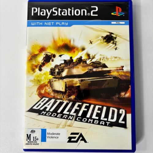 Battlefield 2 Modern Combat PS2 PlayStation 2 PAL Complete With Manual Free Post