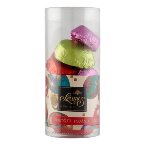 Szamos Fruity Filled Marzipan Eggs Chocolate Covered Easter Selection 120gx10 - Picture 2 of 2