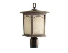 Progress Lighting Residence 15.6875-in Antique Bronze Craftsman Outdoor Light