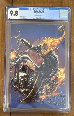 Marvel Comics Hellverine 9 J. Scott Campbell Virgin Variant 1:100 CGC 9.8