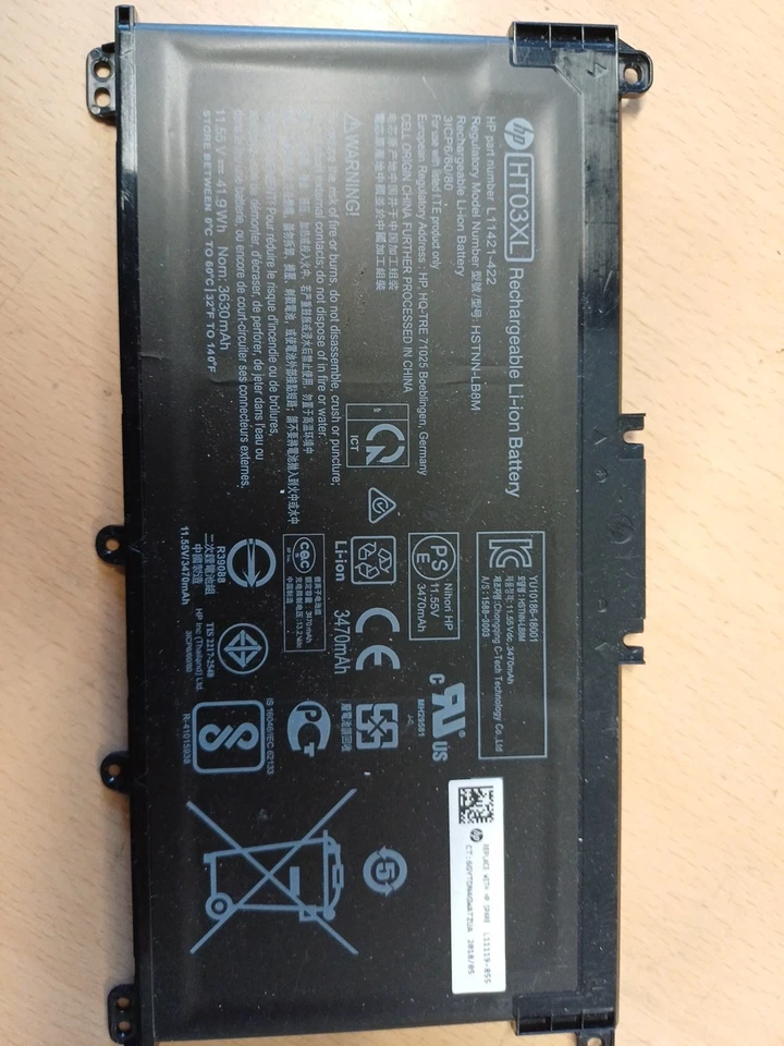 Hp 14-BP Battery HT03XL - Image 1 of 1
