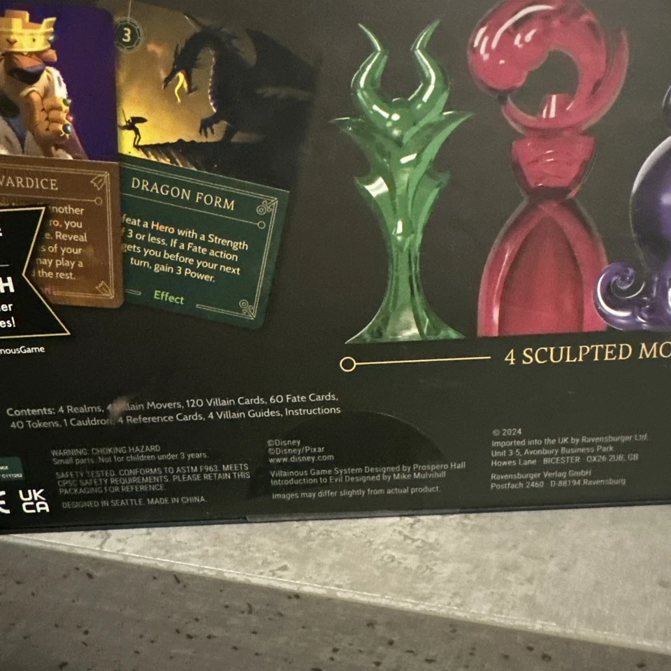 Ravensburger Disney Villainous Strategy Board Game 2-6 Players, New Sealed Box - Image 4 of 4