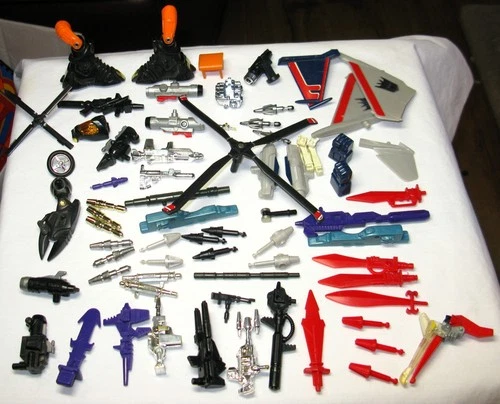 Lot of Vintage Transformers G1 Accessories, Original, 1980's