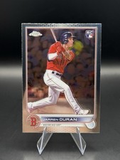 Jarren Duran 2022 Topps Chrome #113 Boston Red Sox Rookie Trading Card FREE SHIP