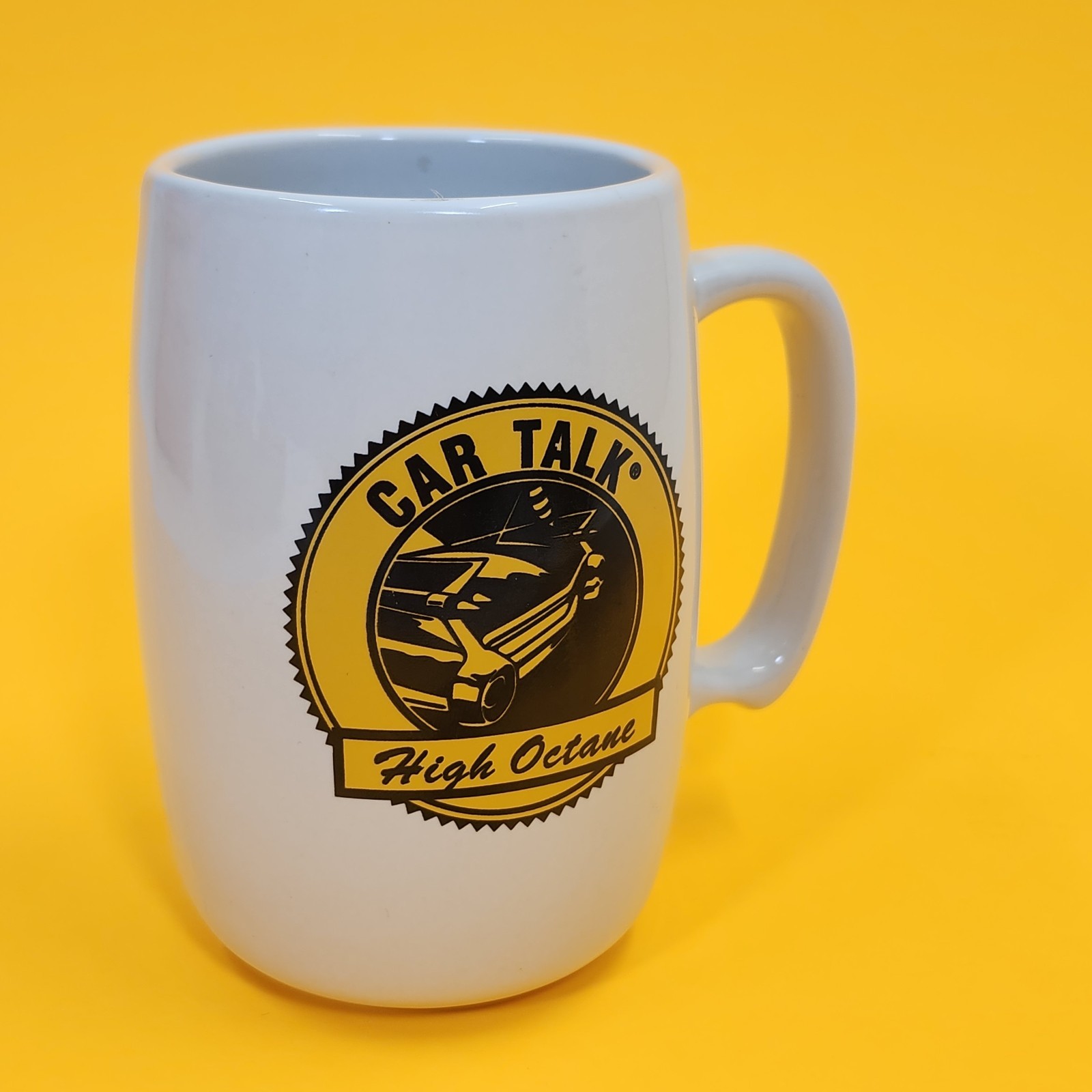 Car Talk Coffee Mug High Octane Tea Cup NPR Radio M Ware Auto Mechanic Magliozzi